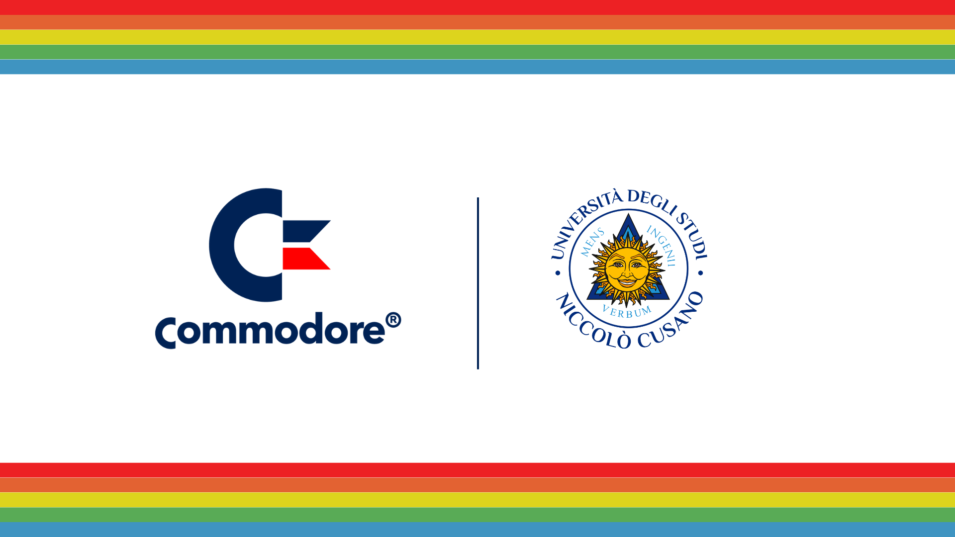 logo commodore - logo università niccolò cusano